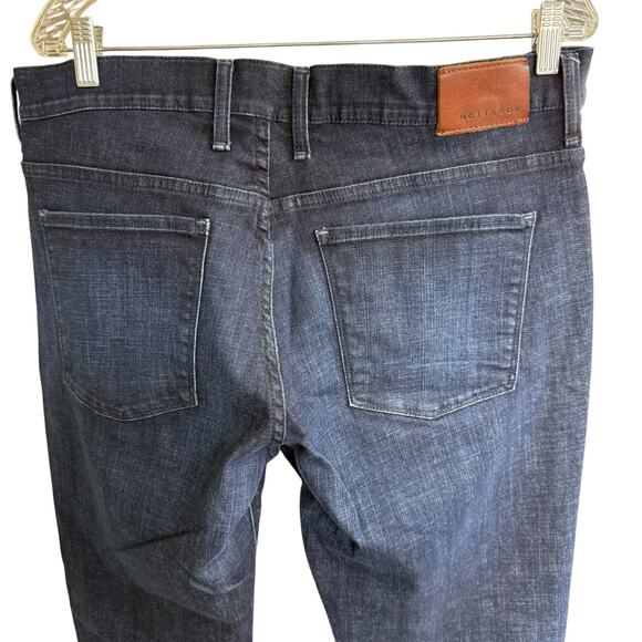 Mott & Bow Mott And Bow STRAIGHT CROSBY JEANS 36 X 30 Dark Blue Stretch Midrise - Picture 4 of 11